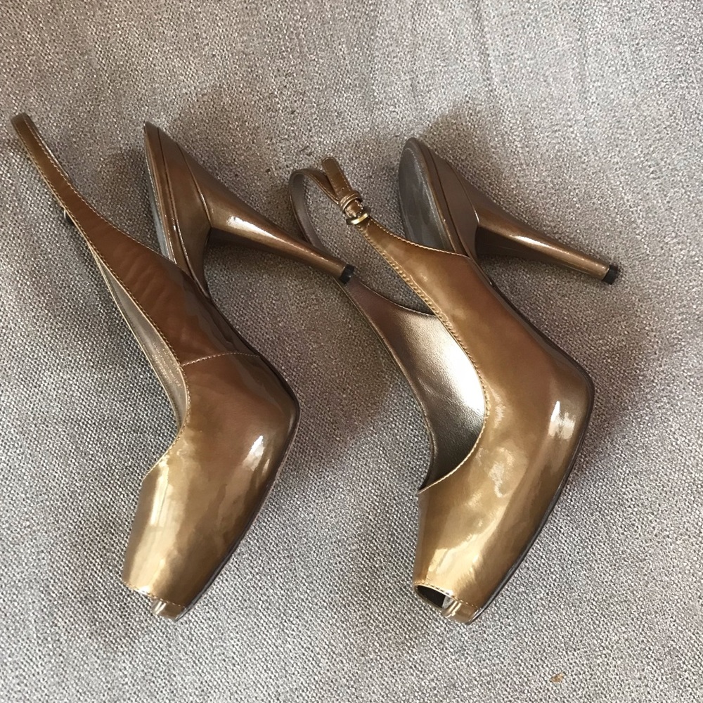 Joan and David platform shoes